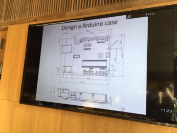 large screen arduino case design